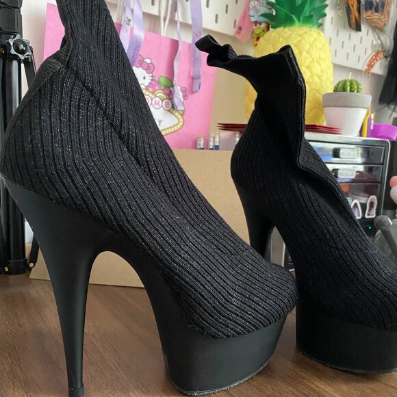Pleaser Boots - SIZE 8 - DELIGHT-1002-2 (STRIPPER HEELS) - Picture 4 of 5